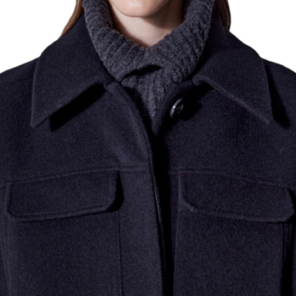 Vintage Men’s Wool Coat By Robert Stock Sz L Black